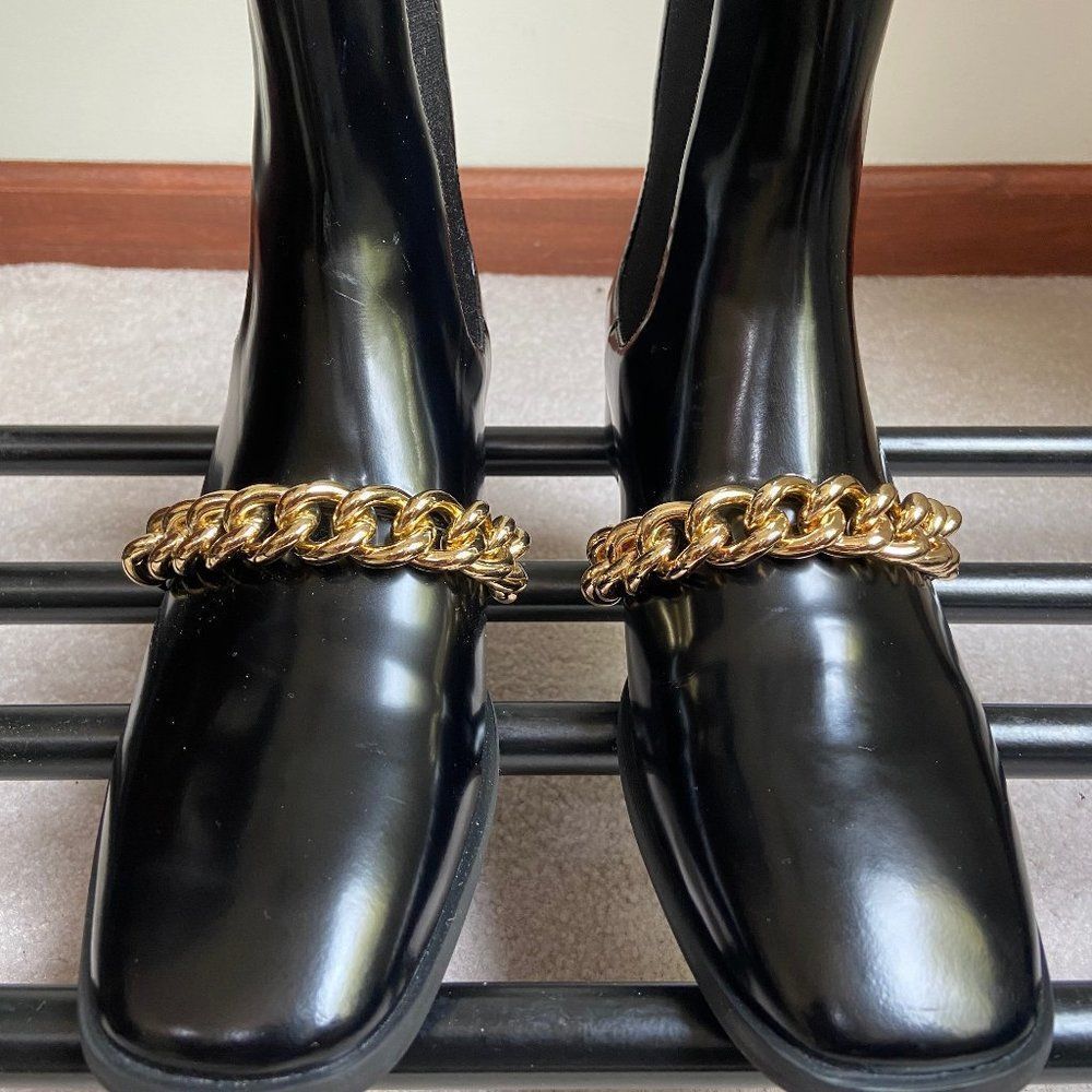 Jeffrey Campbell Emrys Chelsea Leather Boots New